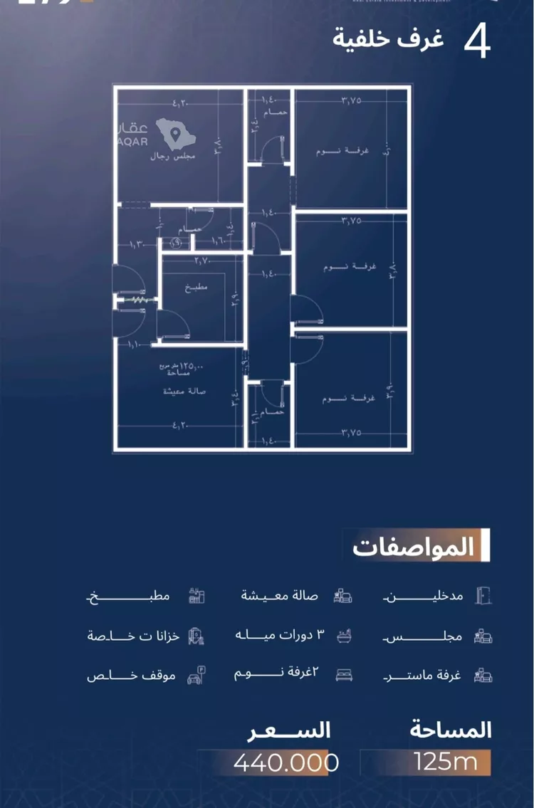 شقة للبيع في شارع الاشبيلي, حي الجامعة, مدينة جدة, منطقة مكة المكرمة 2