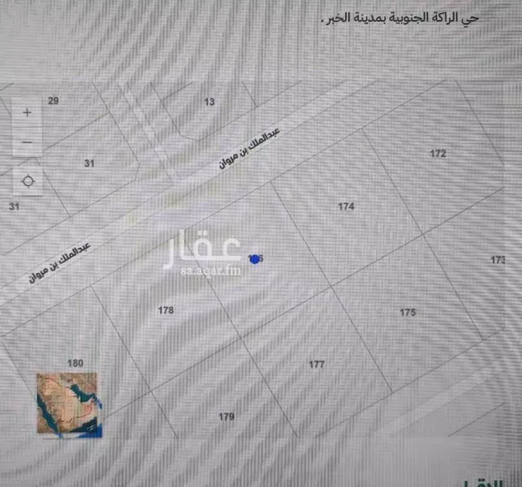 أرض للبيع في شارع عبدالملك ابن مروان, حي الراكة الجنوبية, مدينة الخبر, المنطقة الشرقية صورة 3