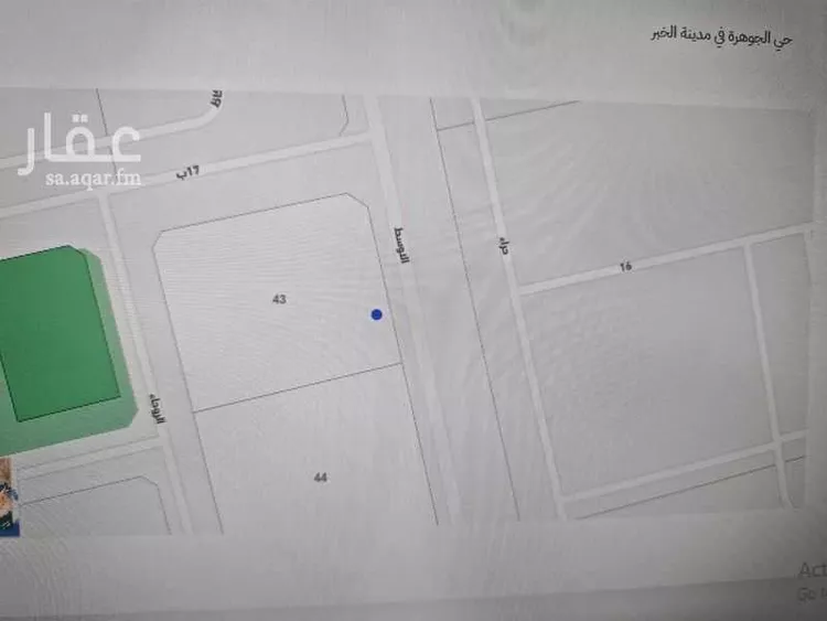 أرض للبيع في حي الجوهرة, مدينة الخبر, المنطقة الشرقية