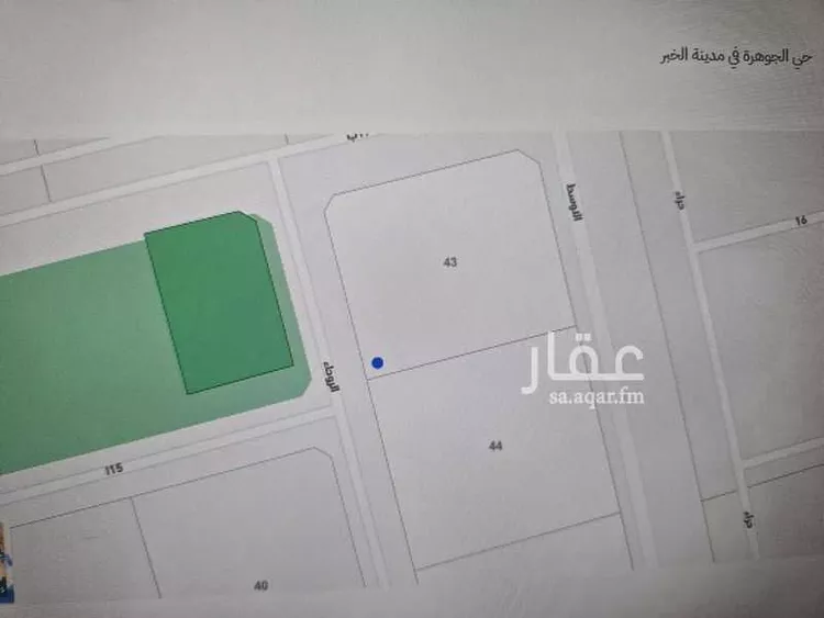 أرض للبيع في حي الجوهرة, مدينة الخبر, المنطقة الشرقية