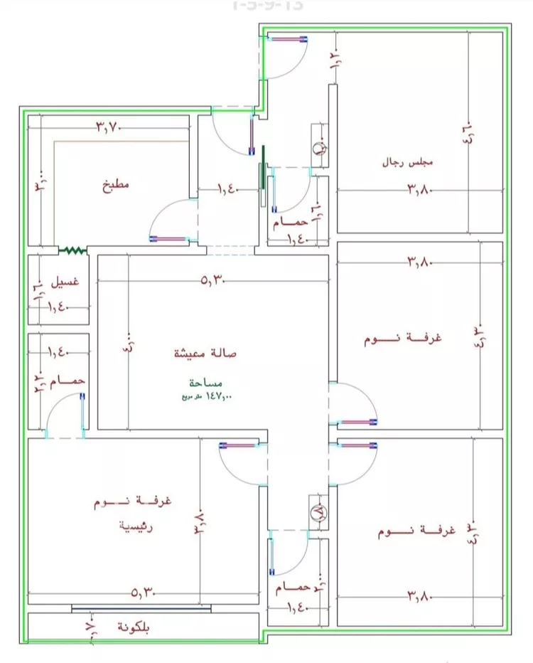 شقة للبيع في شارع الامير عبدالمجيد, حي الصواري, مدينة جدة, منطقة مكة المكرمة صورة 2