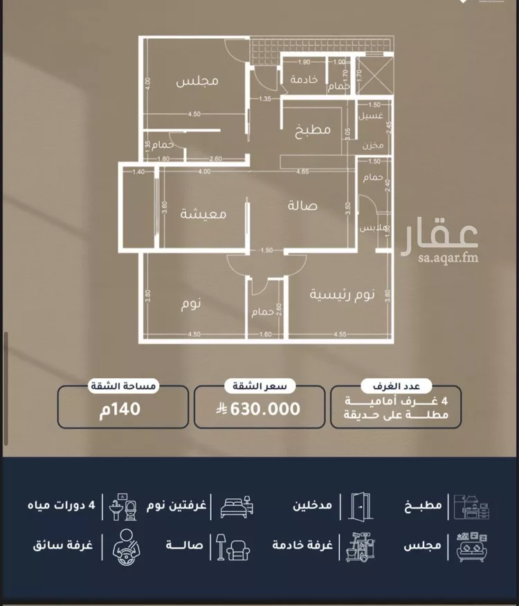 شقة للبيع في شارع عبدالله بن خازم, حي الصفاء, مدينة جدة, منطقة مكة المكرمة صورة 2