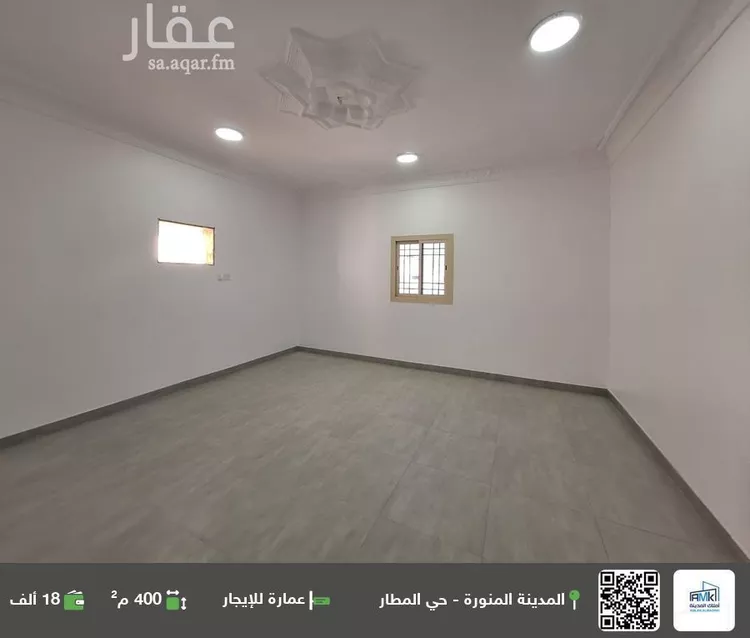 عمارة للإيجار في شارع سليمان بن الاشعث السجستاني, حي المطار, مدينة المدينه المنوره, منطقة المدينة المنورة