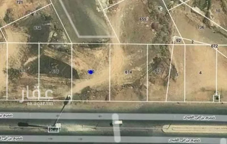 أرض للبيع في شارع ضمرة بن ابي العيص, حي الرمانة, مدينة المدينة المنورة, منطقة المدينة المنورة