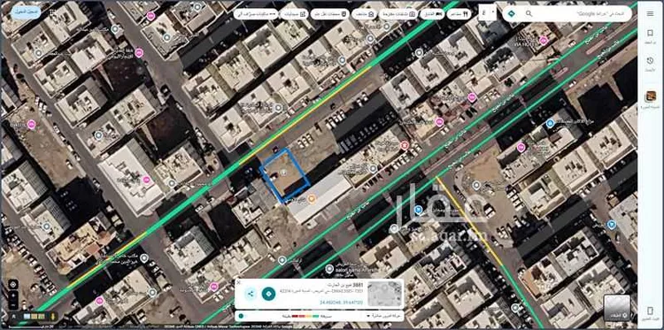 أرض للبيع في شارع نفيع بن الحارث, حي العريض, مدينة المدينة المنورة, منطقة المدينة المنورة