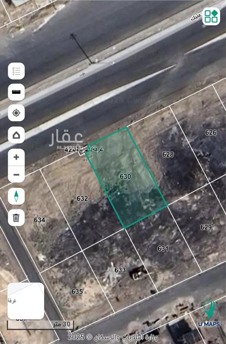 أرض للبيع في شارع جبير بن عتيك, حي نبلاء, مدينة المدينه المنوره, منطقة المدينة المنورة
