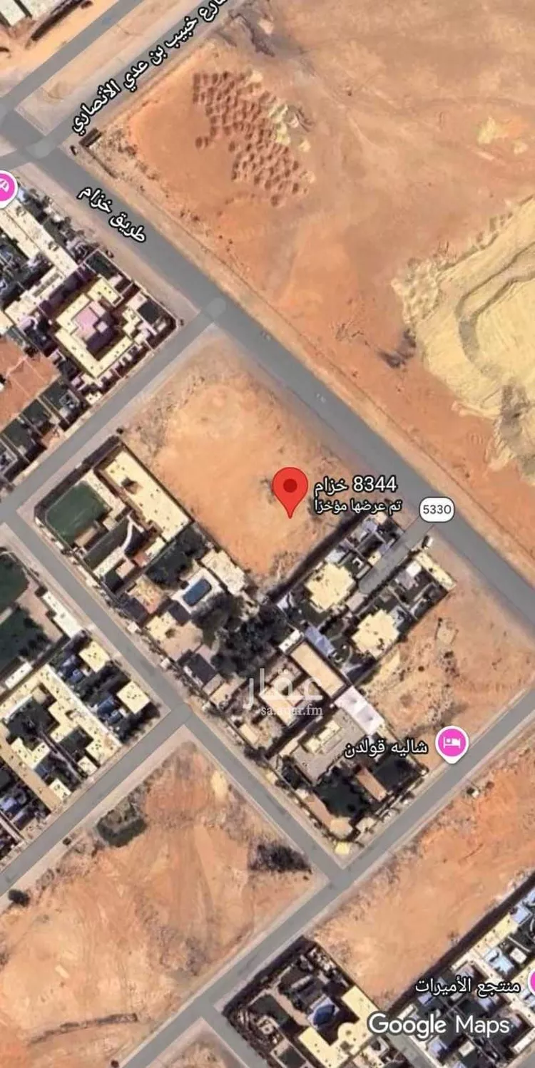أرض للبيع في شارع خزام, حي الرمال, مدينة الرياض, منطقة الرياض صورة 2