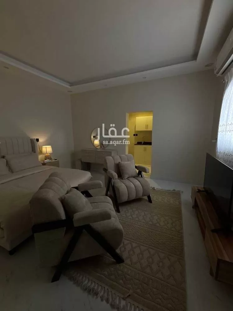 استديو مفروش للحجز في شارع علي بن عبدوس, العقيق, الرياض صورة 3