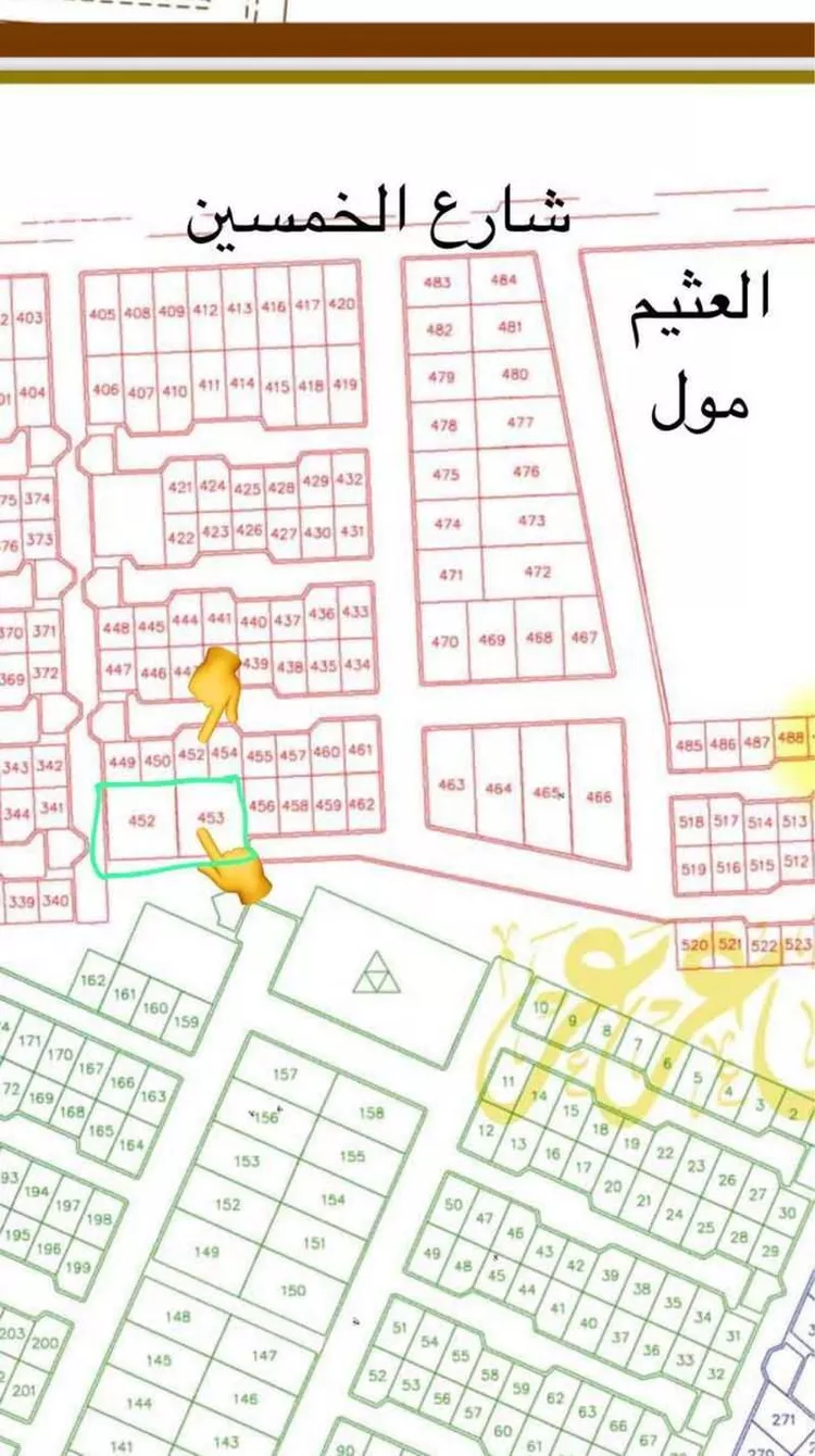 أرض للبيع في حي جوهرة ، عرعر ، منطقة الحدود الشمالية صورة 2