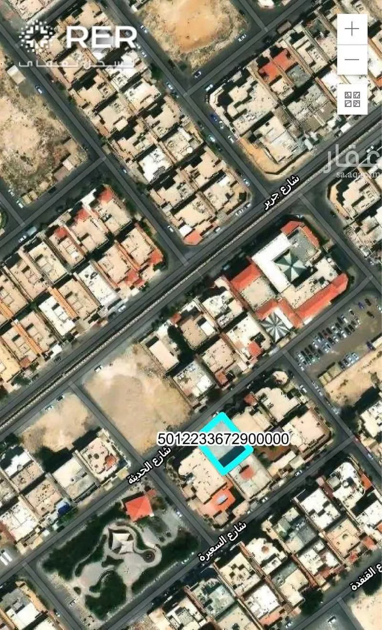 أرض للبيع في شارع الحديثه, حي القصور, مدينة الظهران, المنطقة الشرقية