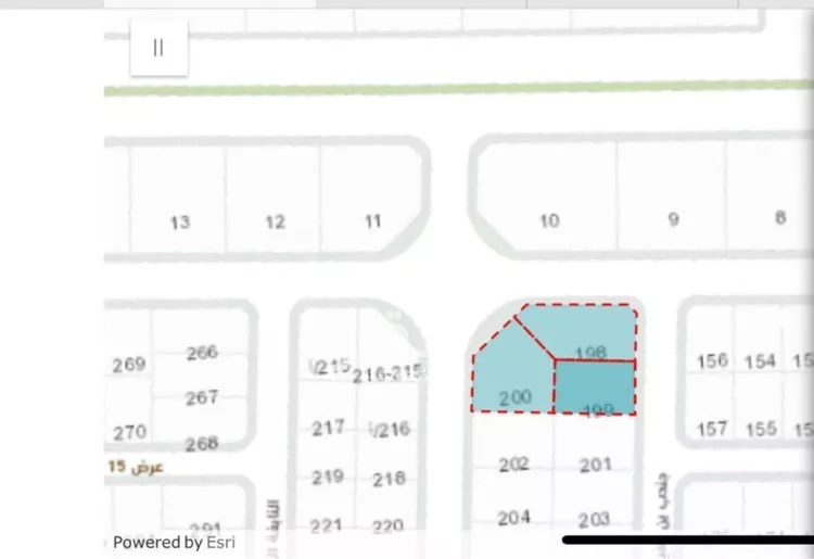 أرض للبيع في شارع جندب بن عفيف الأزدي, حي الملقا, مدينة الخرج, منطقة الرياض صورة 2