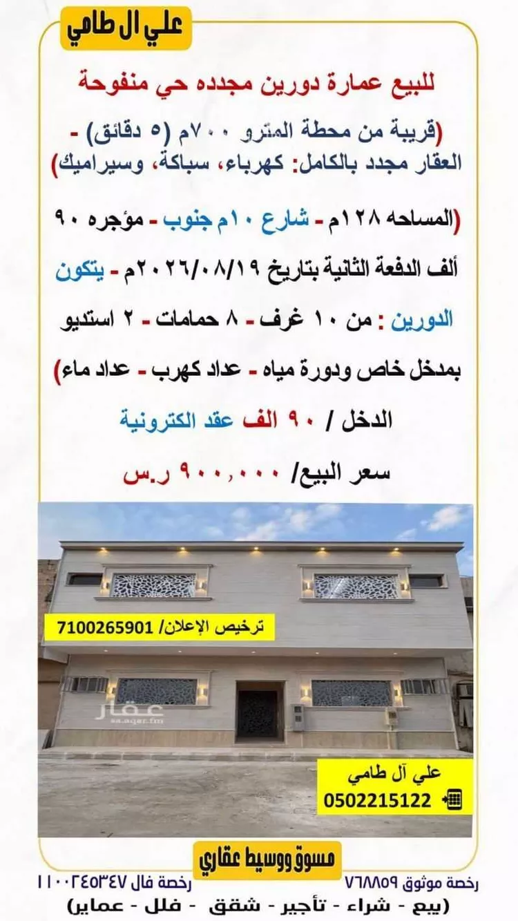 Building for Sale in Riyadh Manfuhah