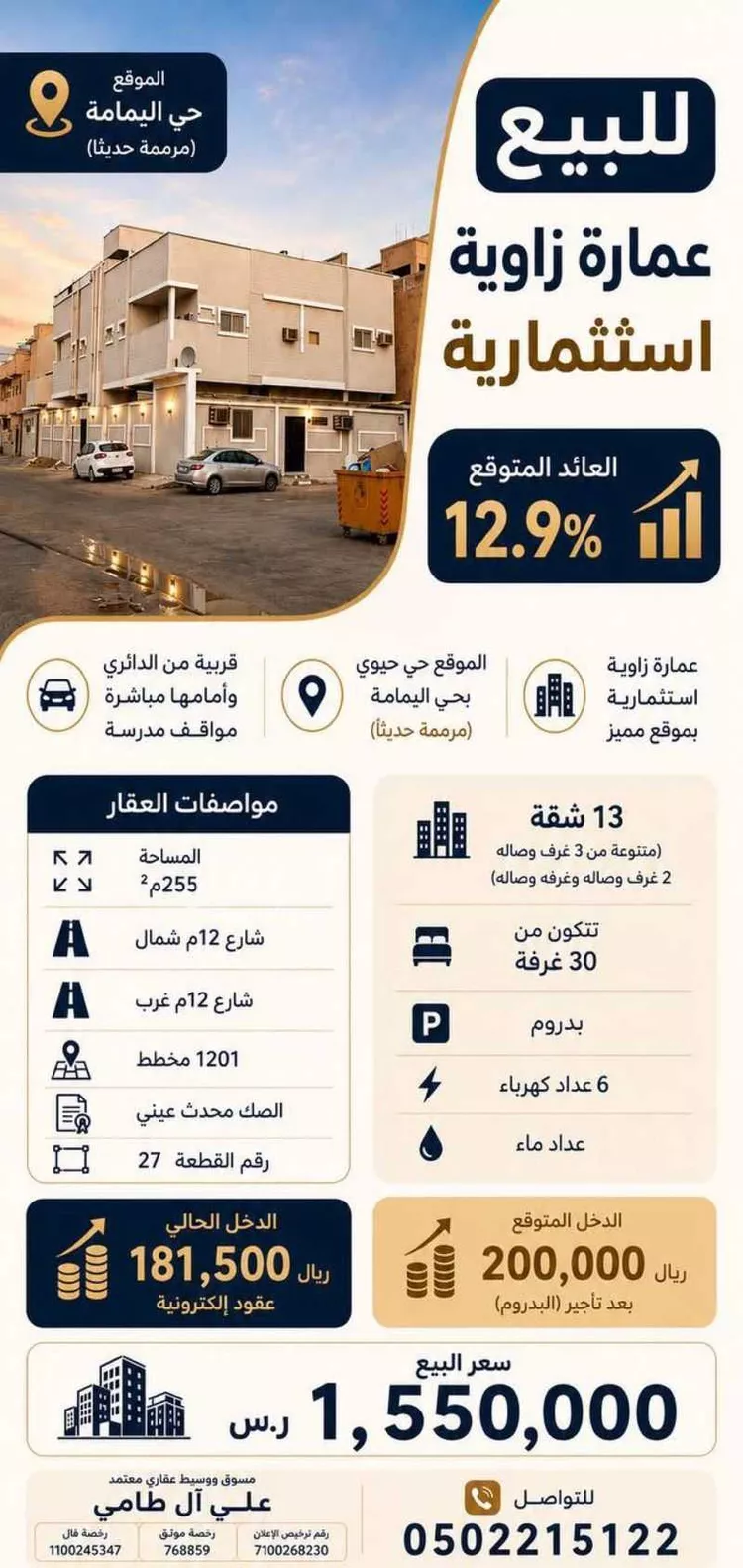 Building for Sale in Riyadh Al Yamamah