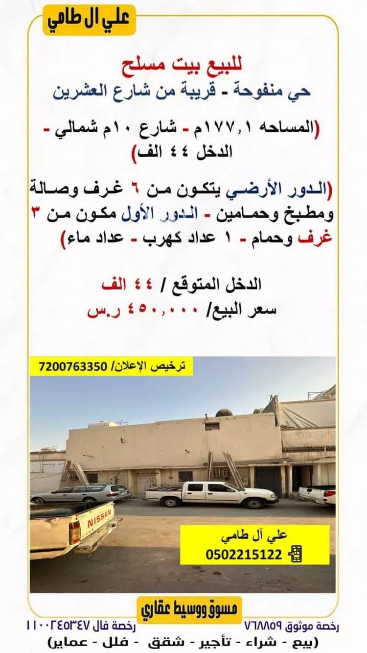 عمارة للبيع في شارع حميد بن الصباح, حي منفوحة, مدينة الرياض, منطقة الرياض