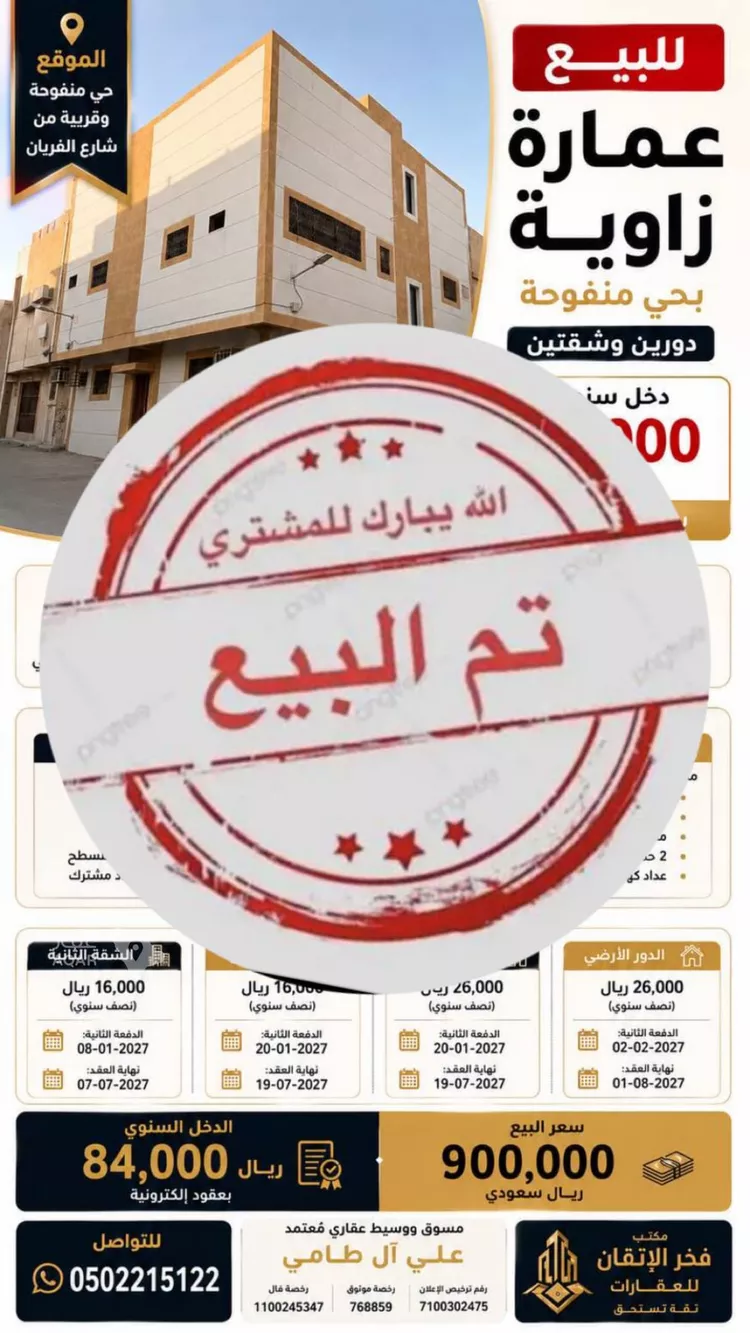 Building for Sale in Riyadh Manfuhah