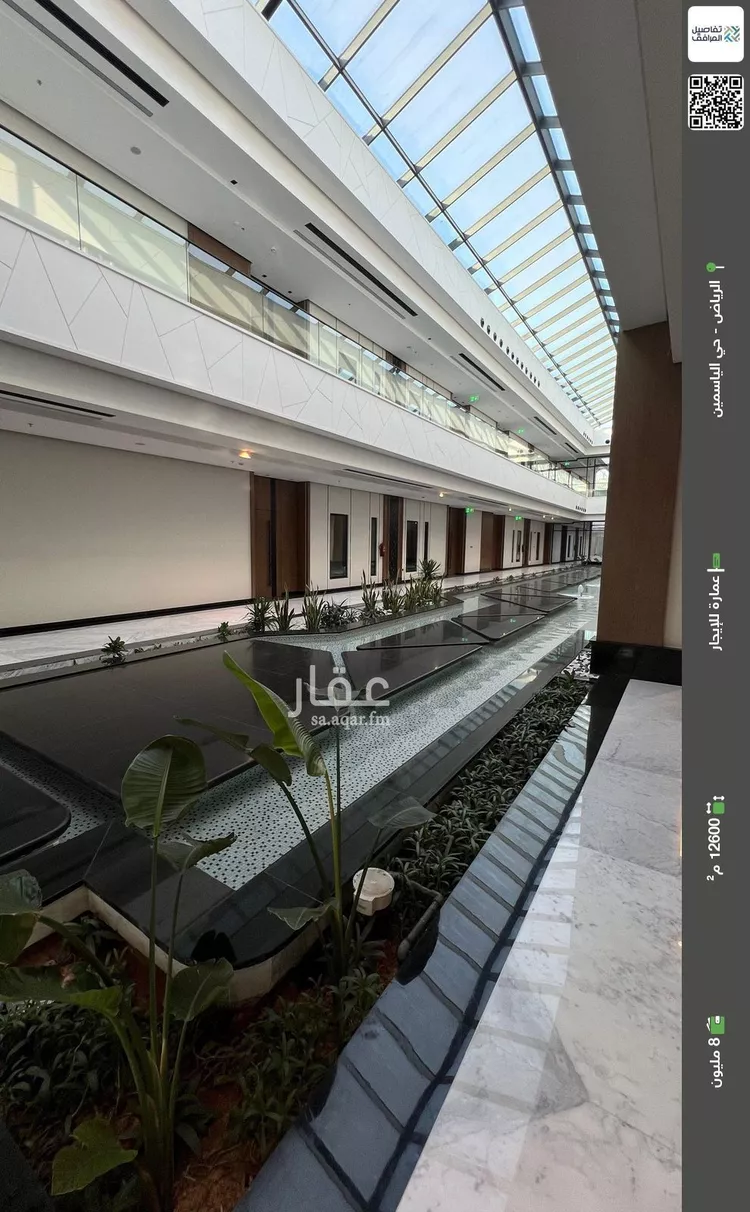 عمارة للإيجار في شارع انس بن مالك, حي الياسمين, مدينة الرياض, منطقة الرياض