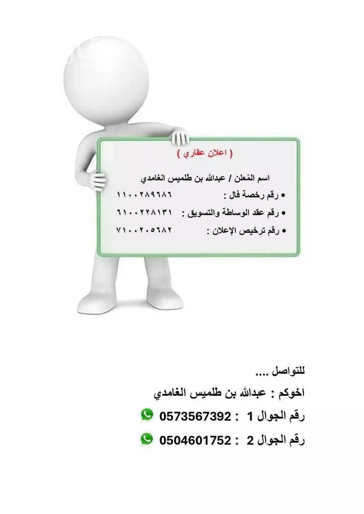 أرض للبيع في شارع أبي إسحاق إبراهيم بن علي الطبري, حي شعب عامر , مدينة مكه المكرمه, منطقة مكة المكرمة صورة 3