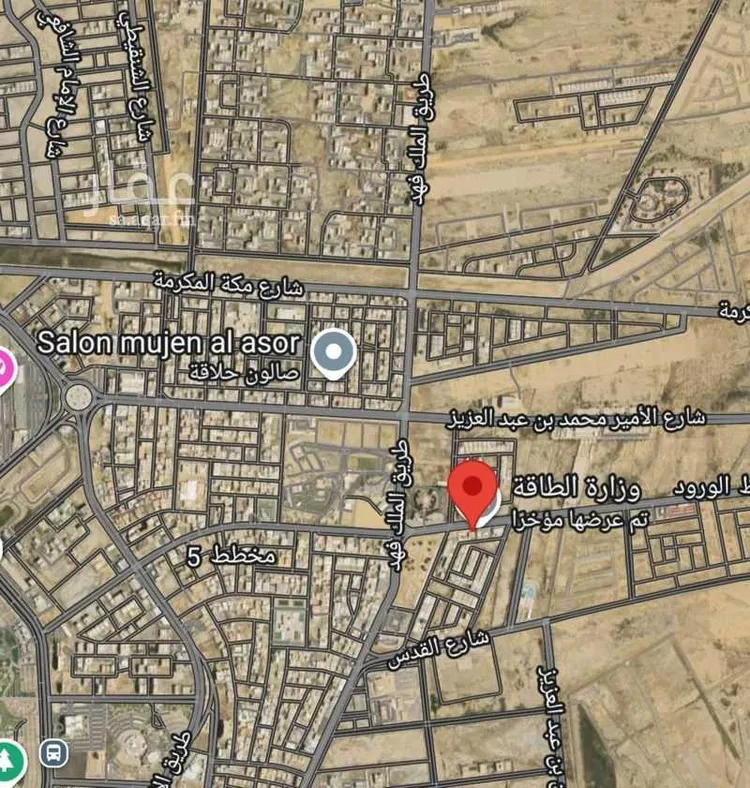 أرض للإيجار في شارع الامير متعب بن عبدالعزيز, حي الروضة, مدينة جازان, منطقة جازان