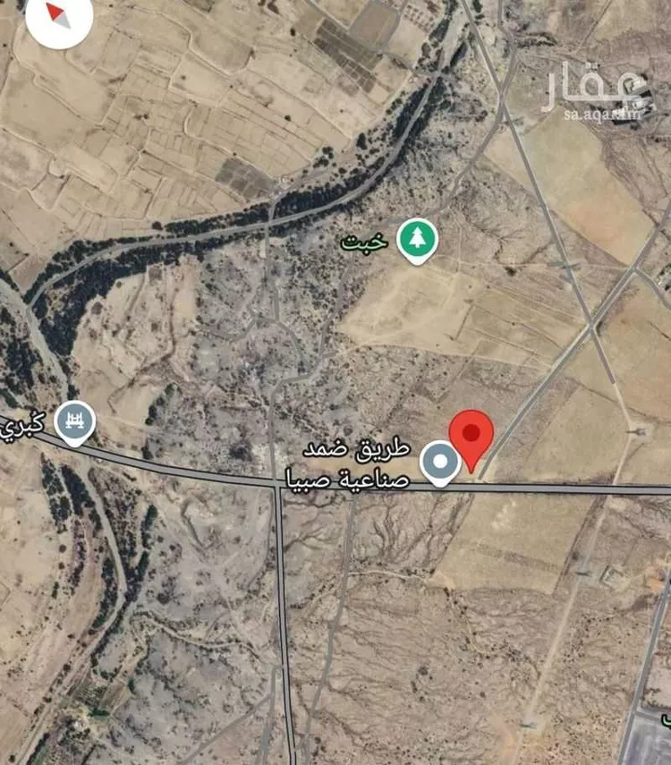 أرض للبيع في مدينة الطمحه الحصامه العليا, منطقة جازان