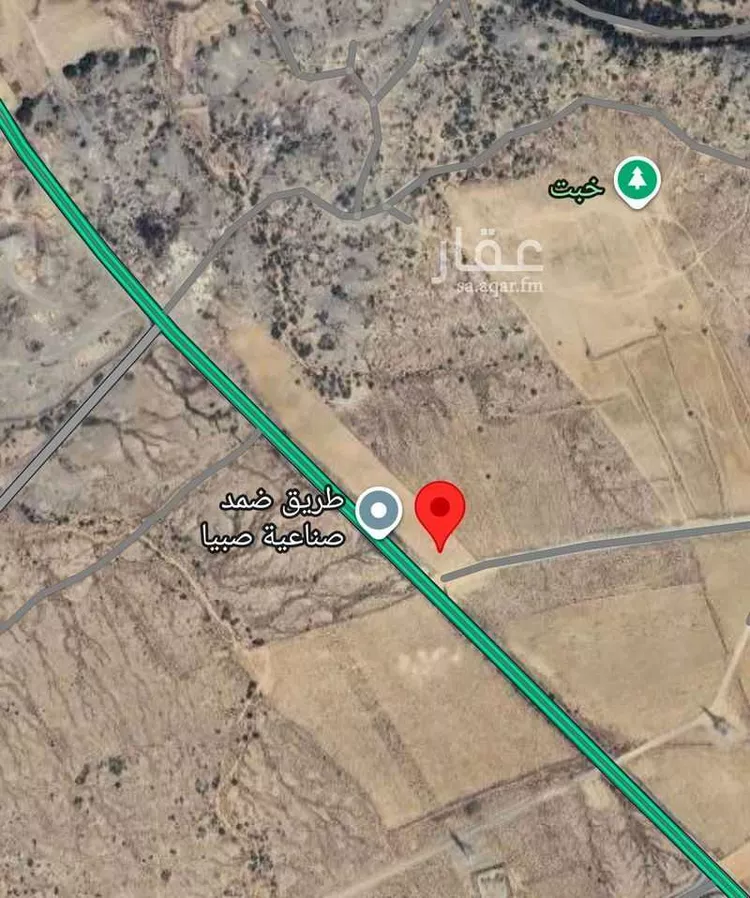 أرض للبيع في مدينة الطمحه الحصامه العليا, منطقة جازان