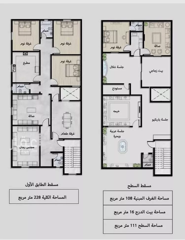 دور للبيع في شارع الدائرة, حي ظهرة البديعة, مدينة الرياض, منطقة الرياض 1 صورة