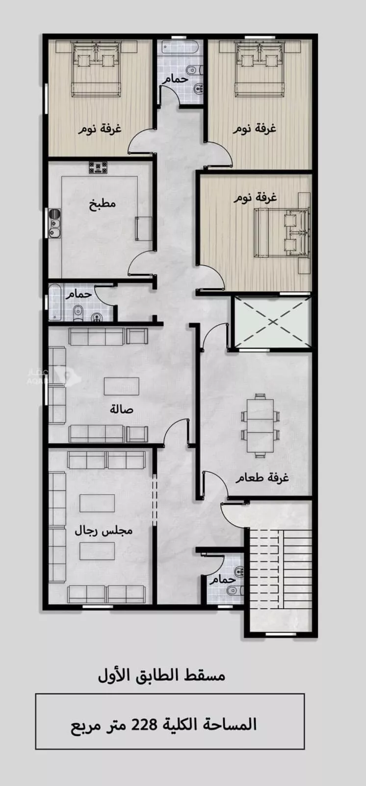 دور للإيجار في شارع الدائرة, حي ظهرة البديعة, مدينة الرياض, منطقة الرياض