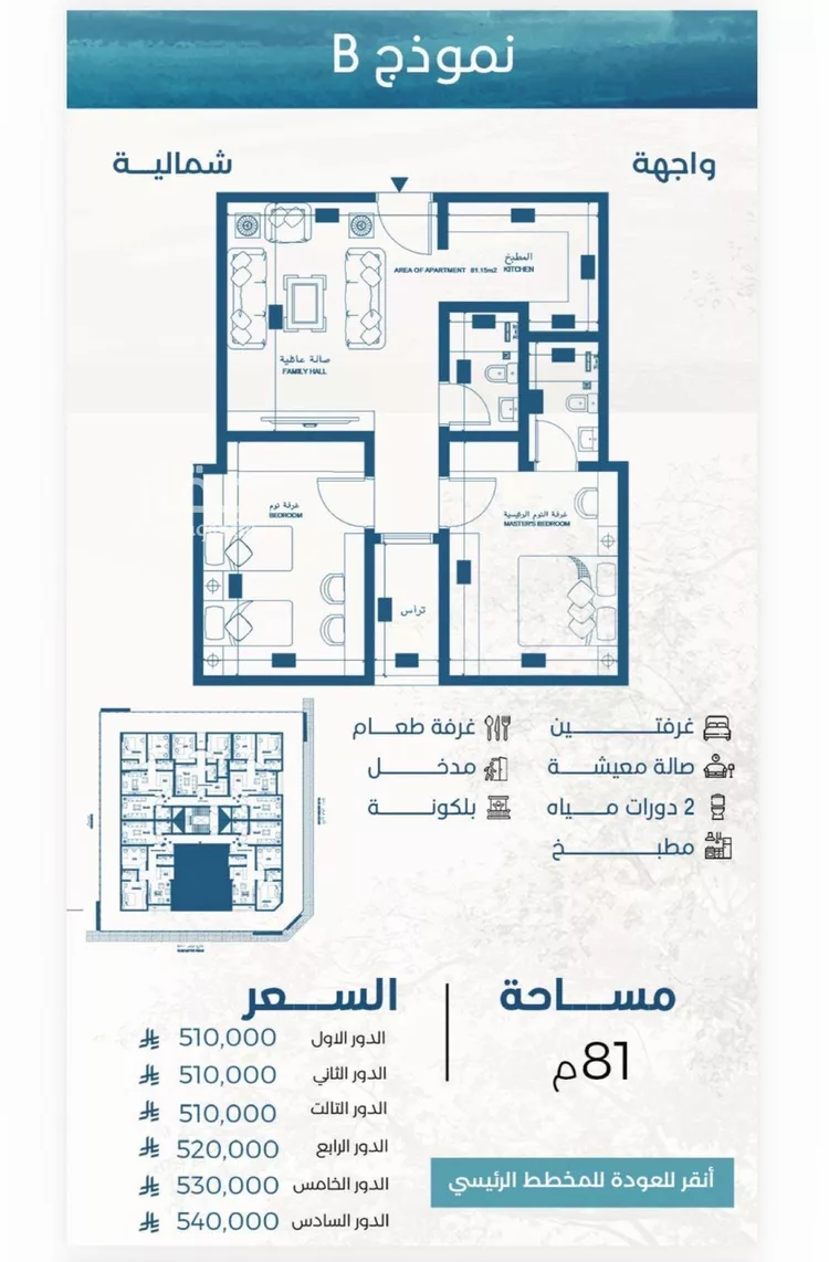 Apartment for Sale in Jeddah Al Ruwais