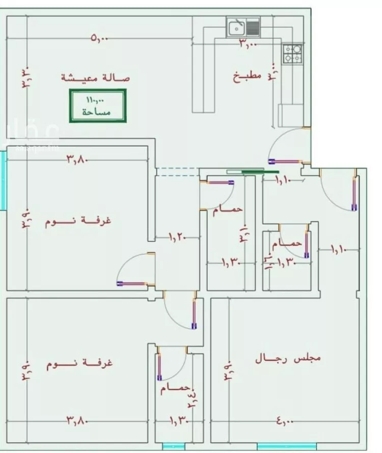 شقة للبيع في شارع الامير عبدالمجيد, حي الصواري, مدينة جدة, منطقة مكة المكرمة
