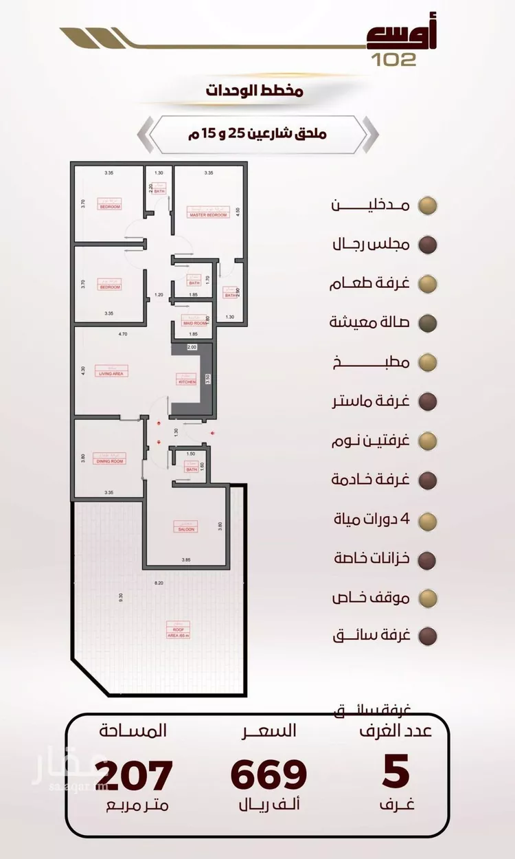 شقة للبيع في شارع عبد الحكيم بن يحيي, حي الواحة, مدينة جدة, منطقة مكة المكرمة