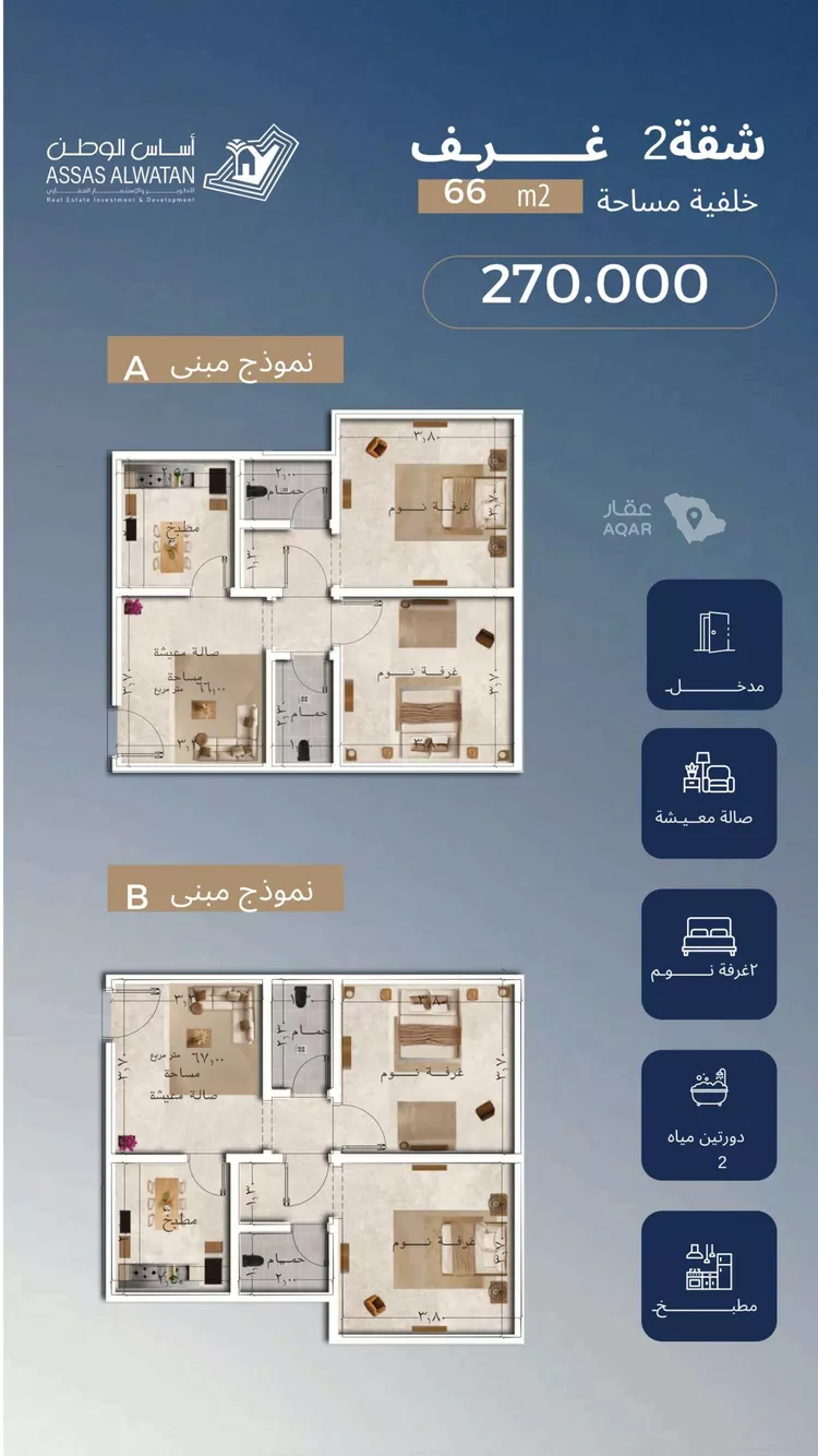 شقة للبيع في شارع عبد الرحمن بن سلمة, حي الياقوت, مدينة جدة, منطقة مكة المكرمة 3