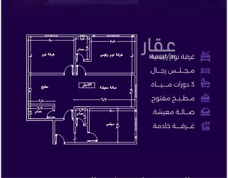 شقة للبيع في شارع سعد مولي عتبه, حي الزهراء, مدينة جدة, منطقة مكة المكرمة