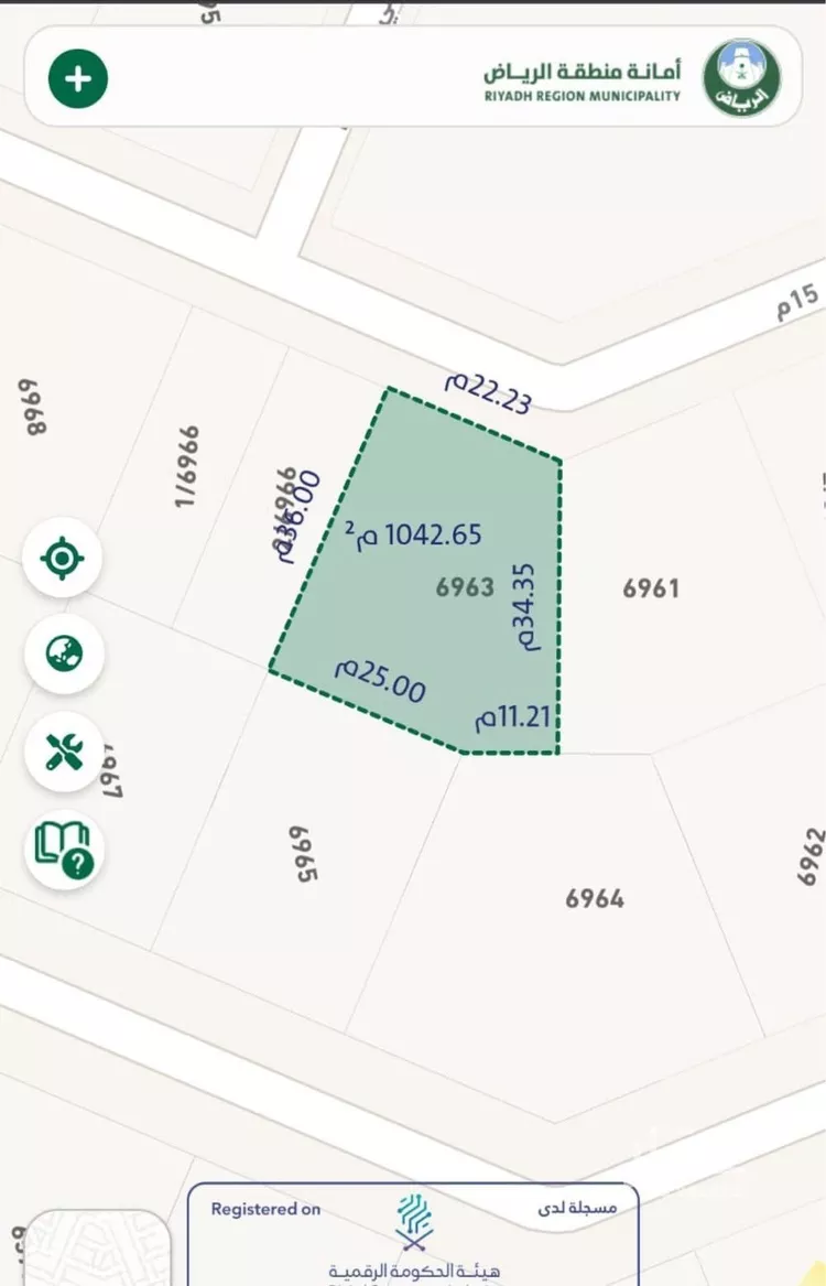 أرض للبيع في حي ضاحية نمار, مدينة الرياض, منطقة الرياض صورة 2