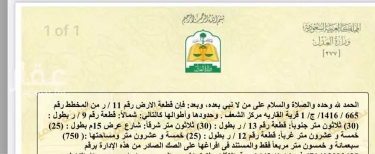 أرض للبيع في شارع الميراد 92, حي هيمان, مدينة هيمان, منطقة عسير صورة 2