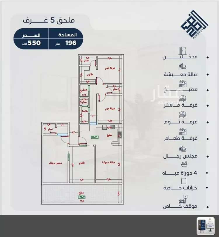 شقة للبيع في شارع ابن أبي الفخار, حي الياقوت, مدينة جدة, منطقة مكة المكرمة صورة 5