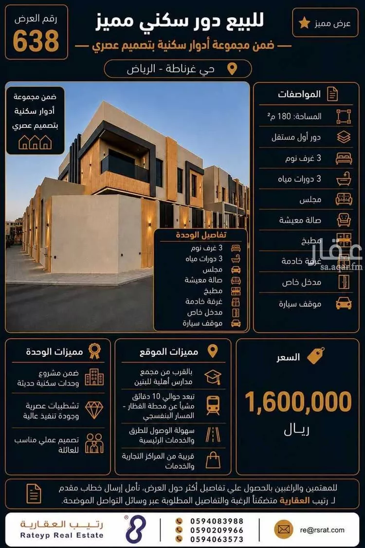 Floor for Sale in Riyadh Ghirnatah