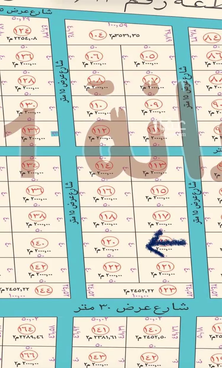 أرض للبيع في شارع العماريه 177, حي مزارع وادى العماريه, مدينة مزارع وادى العماريه, منطقة الرياض صورة 4