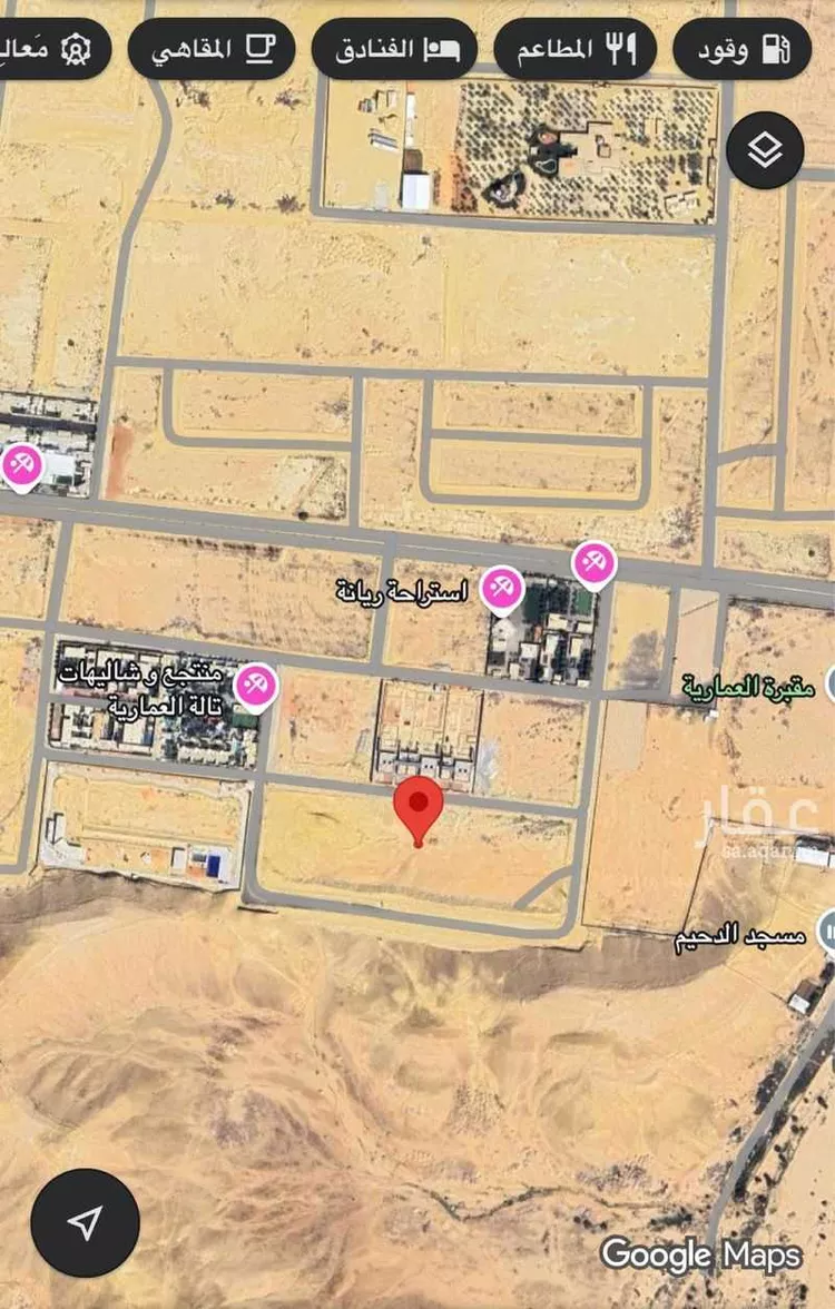 أرض للإيجار في شارع العماريه 709, مدينة العمارية, منطقة الرياض