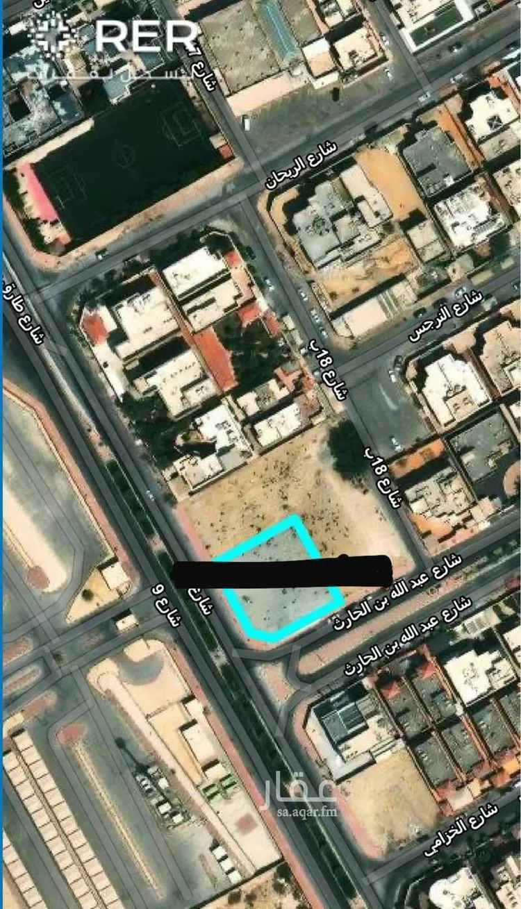 أرض للبيع في شارع طارق بن زياد, حي الريان, مدينة الدمام, المنطقة الشرقية