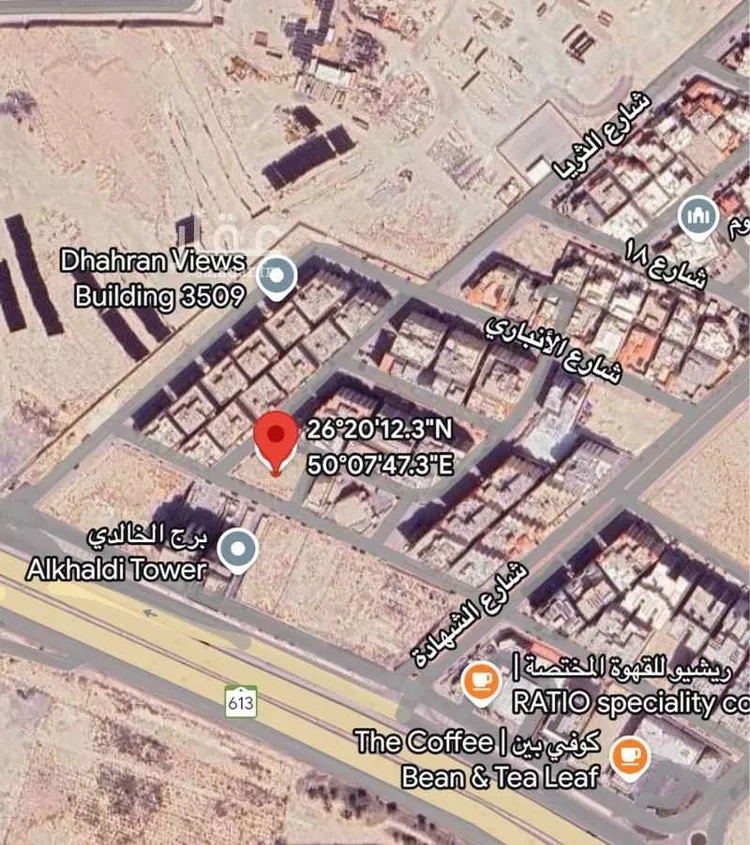 أرض للبيع في شارع 21ب, حي الجامعة, مدينة الظهران, المنطقة الشرقية صورة 4