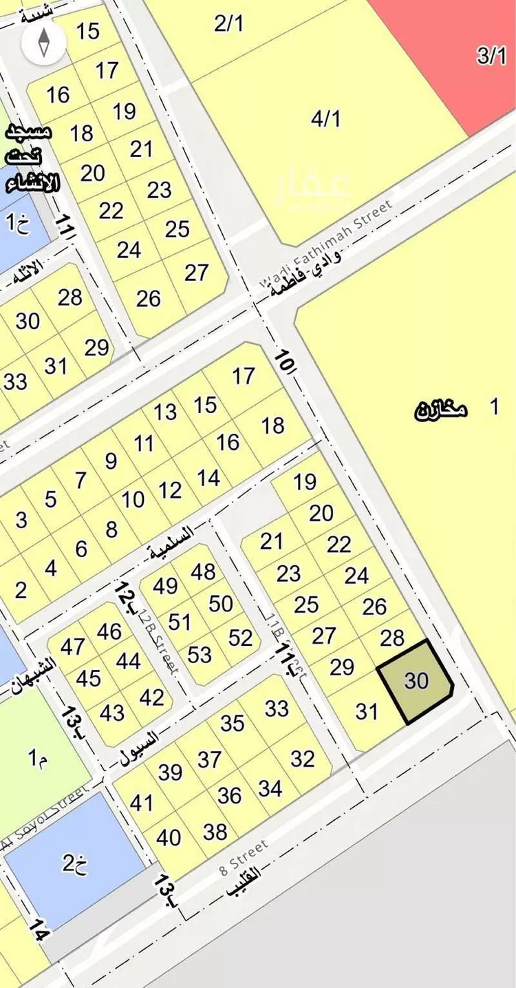 أرض للبيع في شارع 10ا, حي الضباب, مدينة الدمام, المنطقة الشرقية