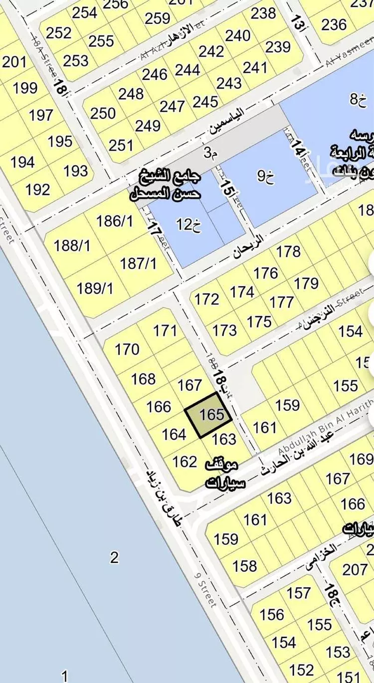 أرض للبيع في شارع طارق بن زياد, حي الريان, مدينة الدمام, المنطقة الشرقية صورة 2