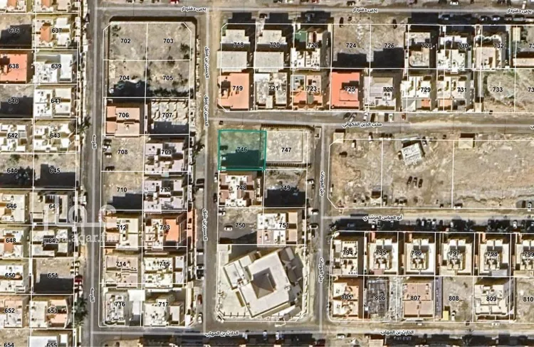 أرض للبيع في شارع الحسين بن عتيق, حي الياقوت, مدينة جدة, منطقة مكة المكرمة