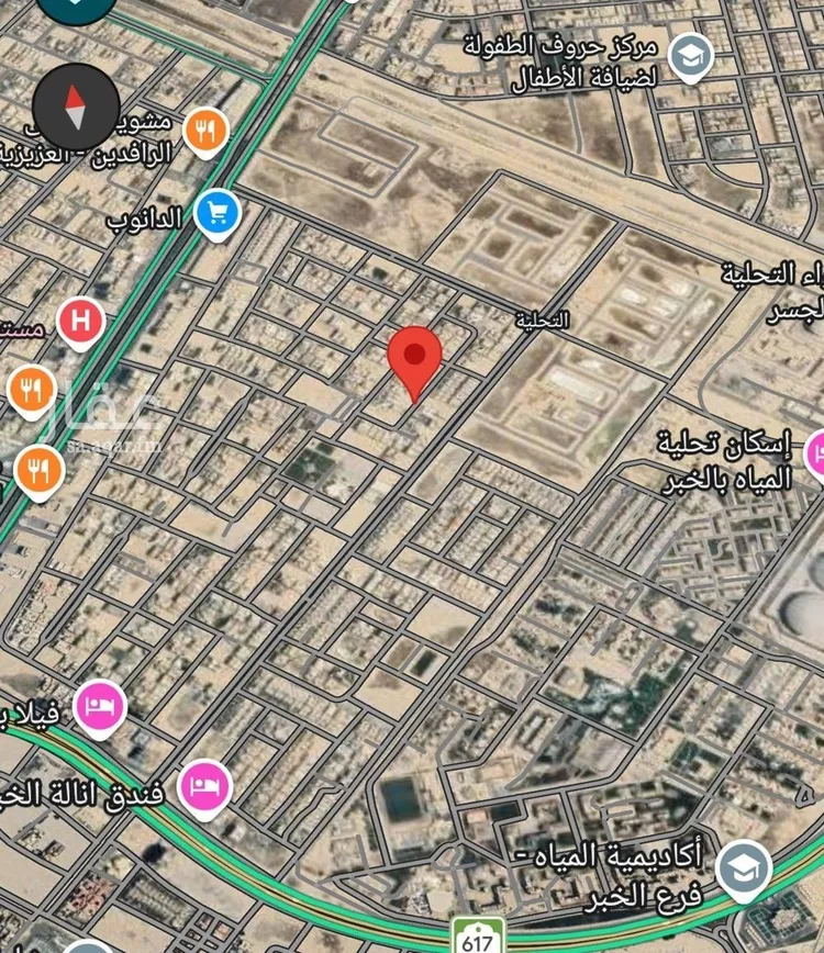 أرض للبيع في شارع الحارث بن عبد الله, حي التحلية, مدينة الخبر, المنطقة الشرقية