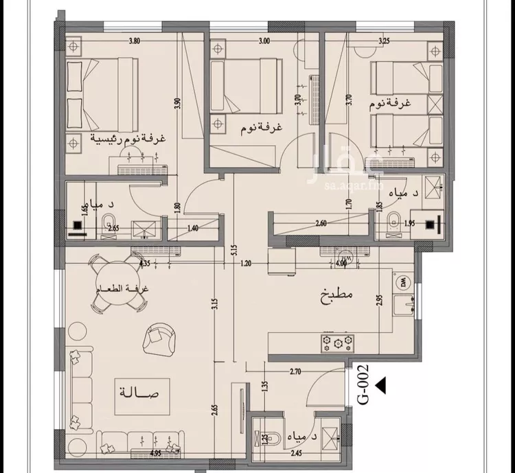 Apartment for Rent in Riyadh An Narjis 8