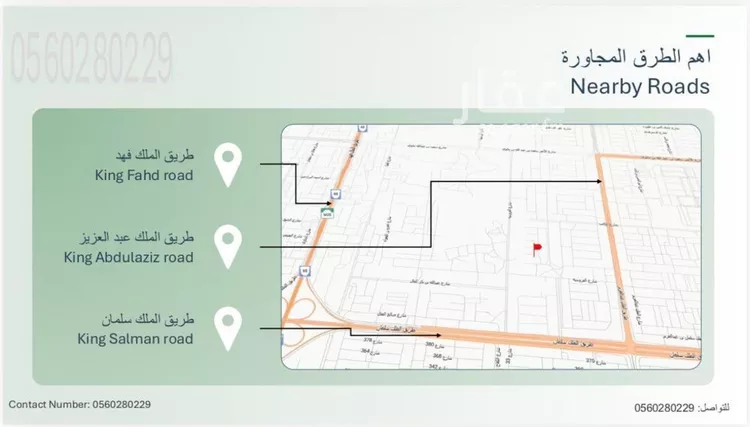 أرض للبيع في حي العارض, مدينة الرياض, منطقة الرياض صورة 4