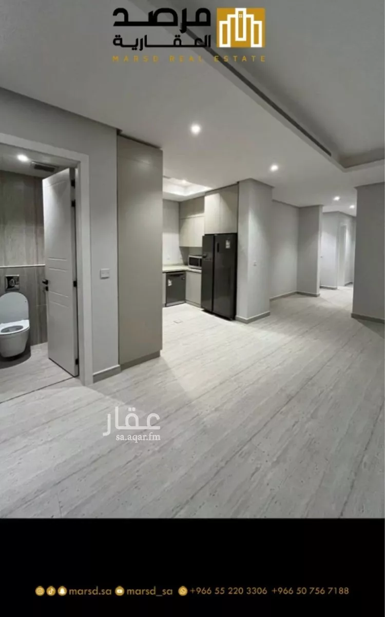 شقة للإيجار في شارع زيد بن عاصم بن عمرو بن عوف, حي النرجس, مدينة الرياض, منطقة الرياض صورة 2
