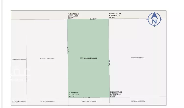 أرض للبيع في شارع الحارث بن لقيط النخعي, حي مشرف, مدينة الخرج, منطقة الرياض