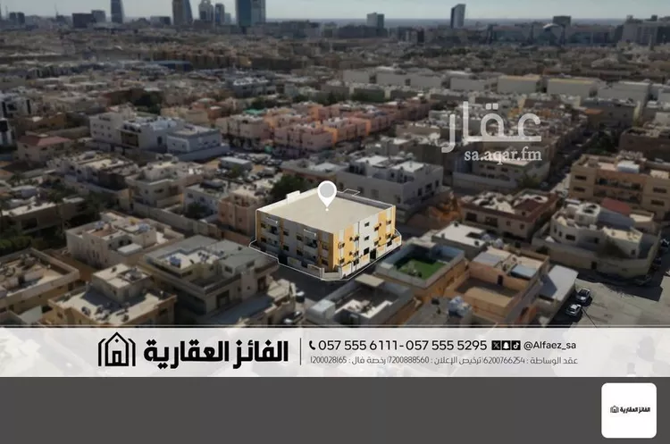 عمارة للبيع في شارع أبي سلمة, حي السليمانية, مدينة الرياض, منطقة الرياض صورة 5
