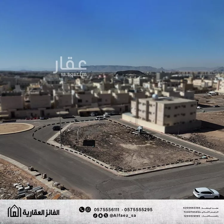 أرض للبيع في شارع عائذ بن الاسود سنان, حي وادي مذينب, مدينة المدينه المنوره, منطقة المدينة المنورة صورة 4