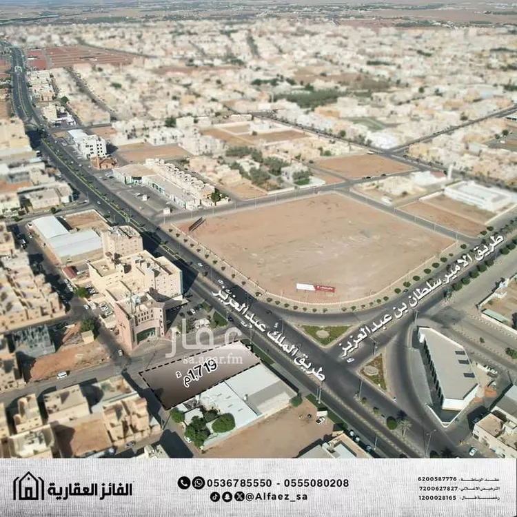 أرض للإيجار في شارع طريق الملك عبدالعزيز, حي البديعة, مدينة البكيريه, منطقة القصيم صورة 2